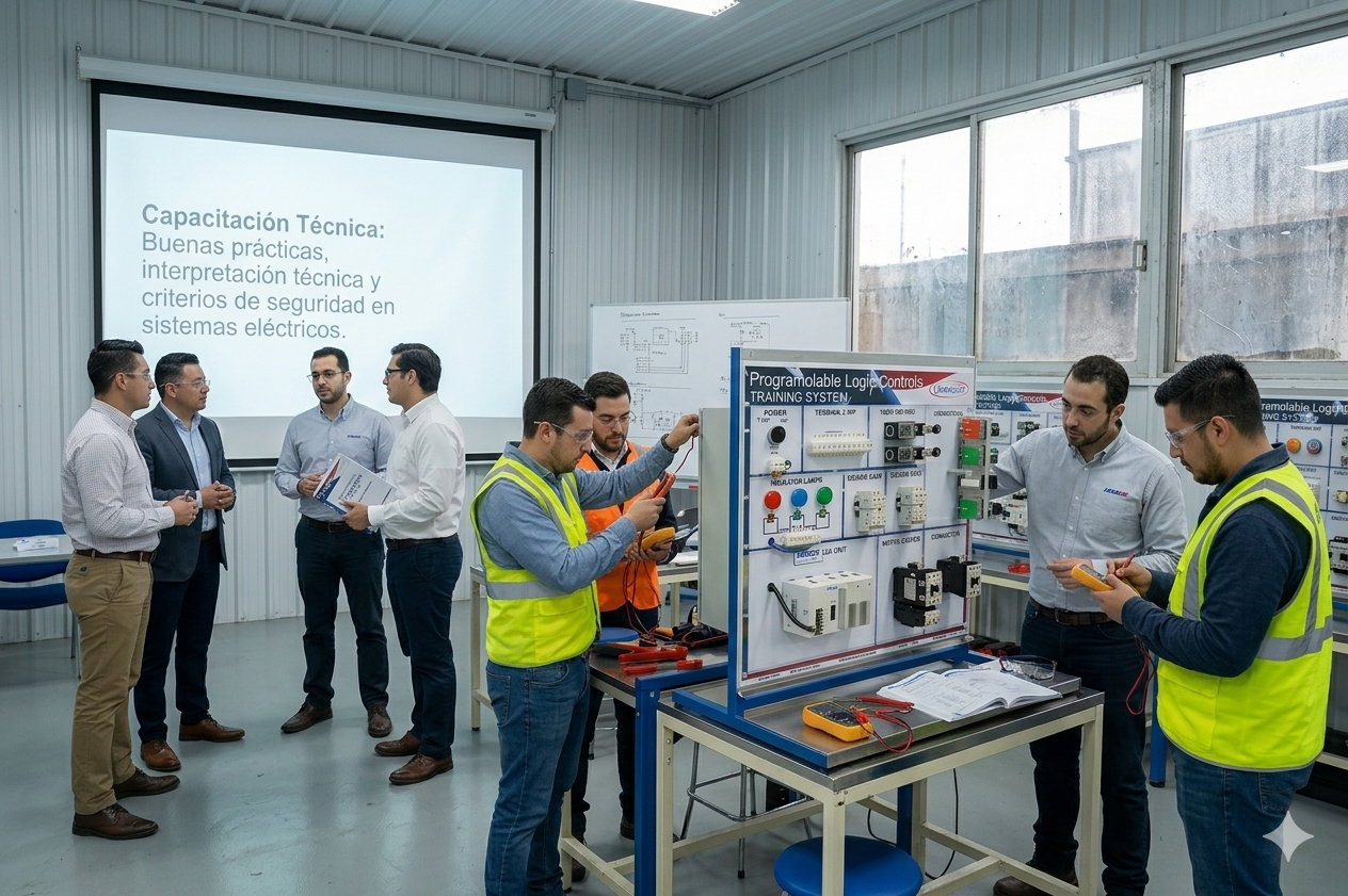 Capacitación técnica en ingeniería eléctrica para empresas
